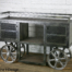 Industrial trolley bar cart